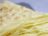Pâte à Crêpe express sans laitage