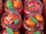 Conserve de tomates cerise