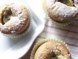 Muffins à la vanille et au kiwi