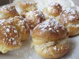 Petits Choux à La Crème d’amande Et De Mandarine