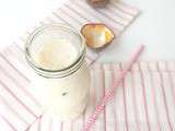Smoothie poire et fruit de la passion