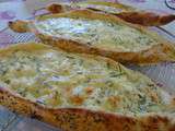 Peynirli Pide (pizza turque au fromage)