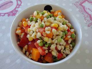 Salade de riz aux légumes