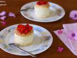 Angel Cake (gâteau des anges) aux fraises