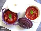 Cocottes de cabillaud à la tomate et au chorizo