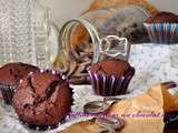 Muffins moelleux au chocolat noir