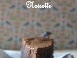 Gâteau au chocolat fourré noisette our l'anniversaire du frangin