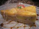 Clafoutis salé aux poires et au fromage