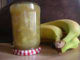 Confiture de bananes au rhum