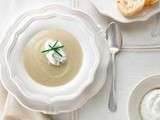 Crème de panais au curry et sirop d'érable