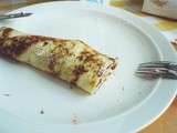 Crêpes au crabe à l'orange
