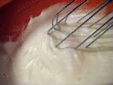 Meringue au fromage roquefort et chocolat