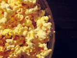 Pop corn au gingembre, chili, ail et persil