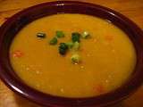 Soupe aux pois revampée