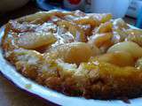 Tarte tatin aux poires, caramel et chèvre