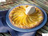 Tartelettes à la mangue, mascarpone et coriandre