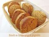 Biscuits au Golden syrup et gingembre