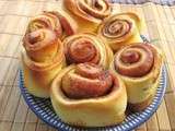 Cinnamon rolls (petits pains roulés à la cannelle)