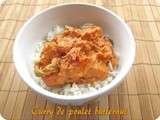 Curry de poulet au lait de coco