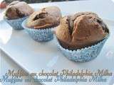 Muffins au chocolat Philadelphia Milka