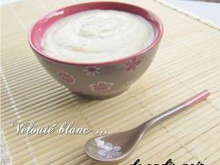 Velouté blanc ... de radis noir