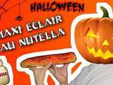 Maxi Eclair Au Nutella Spécial Halloween