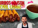 Tous en Cuisine : Les Churros Sauce Chocolat de Cyril Lignac