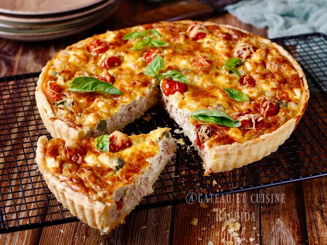 Recettes De Quiche Au Thon De G Teau Et Cuisine Rachida