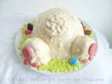 Gâteau fesses de lapin de Pâques