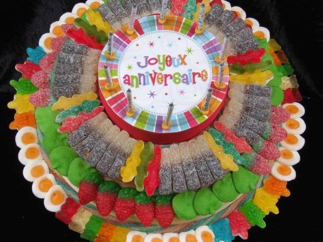 gateau d anniversaire en bonbon - Gâteaux D'anniversaire Bonbons sur Pinterest Gâteaux À 