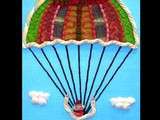 Parachute en bonbons