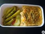 Bento #038 : quiche sans pâte végétalienne + recette