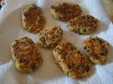 Croquettes végétales : semoule, lentilles, tofu fumé
