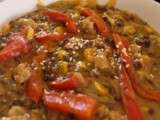 Curry de lentilles végétalien