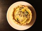Quiche aux blettes et roquefort