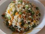Risotto haricot et carotte