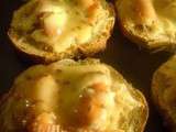 Tartines au four façon Alsacienne (choucroute, knack et munster)