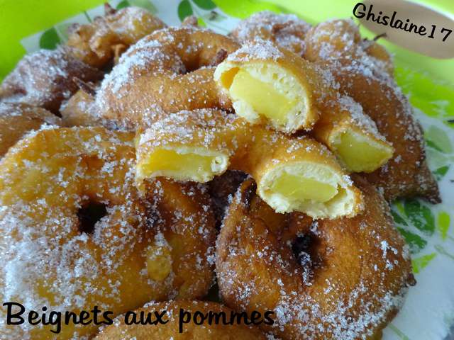 Recettes De Beignets Aux Pommes De Ghislaine Cuisine