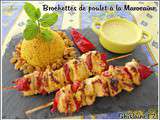Brochettes de poulet à la Marocaine