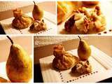 Aumonière roquefort-poire-noix