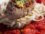Grenadin de veau et sauce tomate au fenouil
