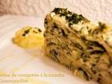 Terrine de courgettes