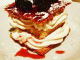 #amarena #cherry and #mascarpone #millefeuille, perfect ending