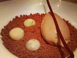 Bahibe. 
Chocolate dessert, icy, crunchy and smooth, delightful