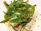 Lightness.
Fresh spring veggies, a creamy yuzu sauce, and a