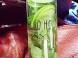 Need some #detox today 🌿🍃💚
#detoxwater with cucumber and mint,