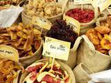 Snacks. 
Levinsky Street is the best place to find dried fruits