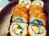 Sushi. 
Just wanted something fresh and tasty to eat, went to