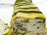Zucchini terrine.
After 3 weeks in Paris eating chocolates and