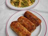 {معقودة } maakouda farci au surimi & fromage
